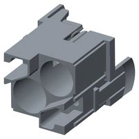 T2111027101-701 - Heavy Duty Connector, HMN, Insert, 2 Contacts, Plug, Crimp Pin - Contacts Not Supplied - TE CONNECTIVITY