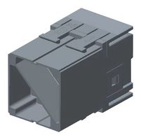 T2111028101-007 - Heavy Duty Connector, HMN, Insert, 2 Contacts, Plug, Crimp Pin - Contacts Not Supplied - TE CONNECTIVITY