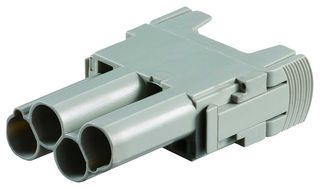 T2111042101-007 - Heavy Duty Connector, HMN, Insert, 4 Contacts, Plug, Crimp Pin - Contacts Not Supplied - TE CONNECTIVITY