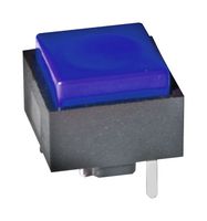 KS11R27CQD - Pushbutton Switch, KS Series, SPST-NO, Off-(On), Square, Blue - C&K COMPONENTS