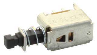 PN22SJSA03QE - Pushbutton Switch, PN Series, DPDT, On-On, Plunger, White - C&K COMPONENTS