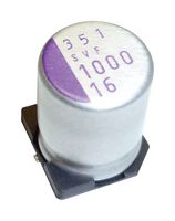 16SVPK330M - Polymer Aluminium Electrolytic Capacitor, 330 µF, 16 V, Radial Can - SMD, 0.022 ohm - PANASONIC