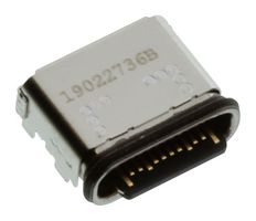 124018612112A - USB Sealed Connector, USB Type C, USB 3.1, Receptacle, 24 Position, Surface Mount, IPX8 - AMPHENOL COMMUNICATIONS SOLUTIONS