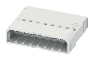 PTCM 0,5/ 8-PI-2,5 WH - Pluggable Terminal Block, 2.5 mm, 8 Ways, Clamp, 6 A - PHOENIX CONTACT