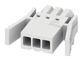 PTCM 0,5/ 4-PL-2,5 WH - Pluggable Terminal Block, 2.5 mm, 4 Ways, Clamp, 6 A - PHOENIX CONTACT