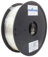 MC011460 - 3D Printer Filament, 1.75mm Dia, Natural, TPU, 1 kg - MULTICOMP