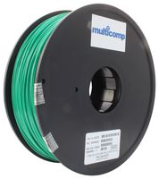 MC011469 - 3D Printer Filament, 1.75mm Dia, Green, PETG, 1 kg - MULTICOMP