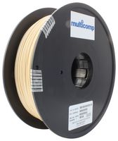MC011478 - 3D Printer Filament, 1.75mm Dia, Wood, PLA, 500 g - MULTICOMP