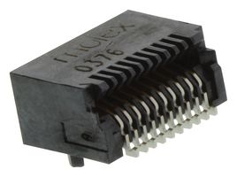 74441-0007 - Pluggable I/O Connector, XFP, 30 Contacts, 1 x 1 (Single), Surface Mount, 74441 Series - MOLEX