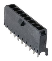 43650-0827 - Pin Header, Power, 3 mm, 1 Rows, 8 Contacts, Through Hole Straight, Micro-Fit 3.0 43650 - MOLEX