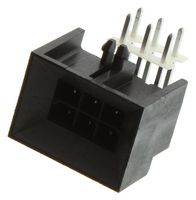 44428-0602 - Pin Header, Board-to-Board, 3 mm, 2 Rows, 6 Contacts, Through Hole Right Angle - MOLEX