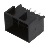 44432-0601 - Pin Header, Board-to-Board, 3 mm, 2 Rows, 6 Contacts, Through Hole Straight - MOLEX