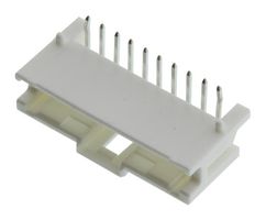 55935-1010 - Pin Header, Wire-to-Board, 2 mm, 1 Rows, 10 Contacts, Through Hole Right Angle, MicroClasp 55935 - MOLEX