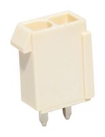 87427-0242 - Pin Header, Power, Wire-to-Board, 2 Rows, 2 Contacts, Through Hole Straight, Mini-Fit Jr. 87427 - MOLEX