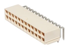 87427-2402 - Pin Header, Wire-to-Board, 4.2 mm, 2 Rows, 24 Contacts, Through Hole Right Angle - MOLEX