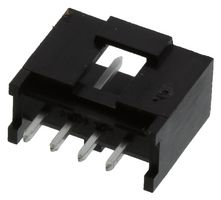 90136-1104 - Pin Header, Wire-to-Board, 2.54 mm, 1 Rows, 4 Contacts, Through Hole Straight, C-Grid III 90136 - MOLEX