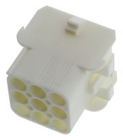 50-84-2092 - Connector Housing, MLX 42022, Receptacle, 9 Ways, 6.35 mm - MOLEX