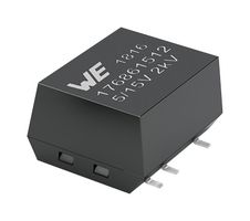 176920512 - Isolated Surface Mount DC/DC Converter, ITE, 1:1, 1 W, 1 Output, 5 V, 200 mA - WURTH ELEKTRONIK