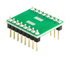 RE931-02PIN - IC Adapter, PCB, 16-SSOP, 15.24 mm Row Pitch, 2.54 mm Spacing - ROTH ELEKTRONIK