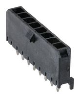 43650-0816 - Pin Header, Power, 3 mm, 1 Rows, 8 Contacts, Through Hole Straight, Micro-Fit 3.0 43650 - MOLEX