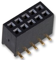 79109-1004 - PCB Receptacle, Board-to-Board, 2 mm, 2 Rows, 10 Contacts, Surface Mount, Milli-Grid 79109 - MOLEX