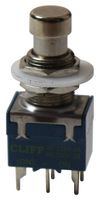MP7106 - Foot Operated Switch, DPDT, Momentary Spring Return, 4 A, 125 V, 37.1 mm - MULTICOMP PRO