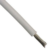 3073 WH005 - Wire, PVC, White, 20 AWG, 0.51 mm², 100 ft, 30.5 m - ALPHA WIRE