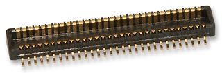 55560-0607 - Mezzanine Connector, Header, 0.5 mm, 2 Rows, 60 Contacts, Surface Mount, Brass - MOLEX