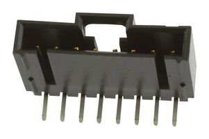 70553-0007 - Pin Header, Signal, 2.54 mm, 1 Rows, 8 Contacts, Through Hole Right Angle, SL 70553 - MOLEX