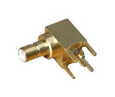 73100-0259 - RF / Coaxial Connector, SMB Coaxial, Right Angle Jack, Through Hole Right Angle, 75 ohm, Brass - MOLEX