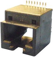 95503-6451 - Modular Connector, Modular Jack, 1 x 1 (Port), 4P4C, Cat3, Surface Mount - MOLEX