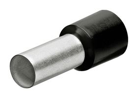 97 99 333 - Wire Ferrule, Single Wire, 15 AWG, 1.5 mm², 8 mm, Black - KNIPEX