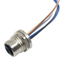MPM12-SWS-3AFP - Sensor Cable, Front Panel, M12 Plug, Free End, 3 Positions, 500 mm, 19.7 " - MULTICOMP PRO