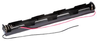 MP000332 - Battery Holder, Long, Wired, 3 x AA - MULTICOMP PRO