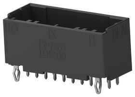 1-1827875-0 - Pin Header, Wire-to-Board, 2.5 mm, 2 Rows, 20 Contacts, Through Hole Straight, Dynamic D-1200D - TE CONNECTIVITY