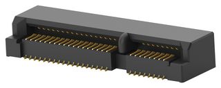 1775862-2 - Card Edge Connector, Mini PCIe, Dual Side, 1 mm, 52 Contacts, Surface Mount, Right Angle, Solder - TE CONNECTIVITY