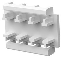 643071-4 - Dust Cap / Cover, Strain Relief Cover, AMP MTA-156 Series 4 Position Power Connectors - AMP - TE CONNECTIVITY