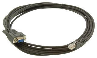 943301001 - Computer Cable, RJ11 Plug, D Subminiature Socket, 9 Way, 16.4 ft, 5 m - BELDEN