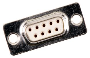 173109-0643 - D Sub Connector, Receptacle, 173109, 9 Contacts, DE, Solder - MOLEX