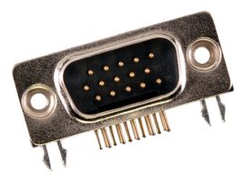 173113-0182 - D Sub Connector, Plug, 173113, 15 Contacts, DE, Through Hole - MOLEX