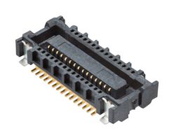 500913-0302.. - Mezzanine Connector, Receptacle, 0.4 mm, 2 Rows, 30 Contacts, Surface Mount, Phosphor Bronze - MOLEX