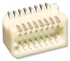 53309-2070 - Pin Header, Signal, 0.8 mm, 2 Rows, 20 Contacts, Surface Mount Right Angle, 53309 - MOLEX