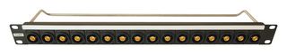 CP30186 - Patch Panel, BNC Patch Panel, 16 Ports, 1U - CLIFF ELECTRONIC COMPONENTS