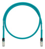 ISTPHCH1MTL - Ethernet Cable, Cat5e, RJ45 Plug to RJ45 Plug, STP (Shielded Twisted Pair), Teal, 1 m, 3.28 ft - PANDUIT
