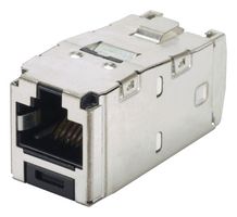 CJSH688TGY - Modular Connector, RJ45 Wired Jack, 1 x 1 (Port), 8P8C, Cat6a, Cable Mount - PANDUIT