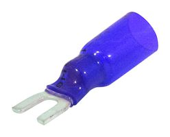 19196-0037 - Fork / Spade Tongue Terminal, Avikrimp 19196, 16AWG to 14AWG, 2.5 mm², M3.5, #6 - MOLEX