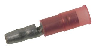 19035-0003 - Bullet Terminal, Avikrimp 19035, 22AWG to 18AWG, 1.3 mm², Male Bullet, Red, Nylon (Polyamide) - MOLEX