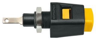 ESD 6554 / GE - Test Accessory, Quick-Release Terminal-Yellow, Test Equipment's - SCHUTZINGER