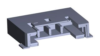 504050-0391 - Pin Header, Signal, 1.5 mm, 1 Rows, 3 Contacts, Surface Mount Right Angle, Pico-Lock 504050 - MOLEX