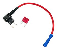 MP001005 - 15A Inline Blade Fuse Holder, ASP, ATM, MINI Fuse Series - MULTICOMP PRO